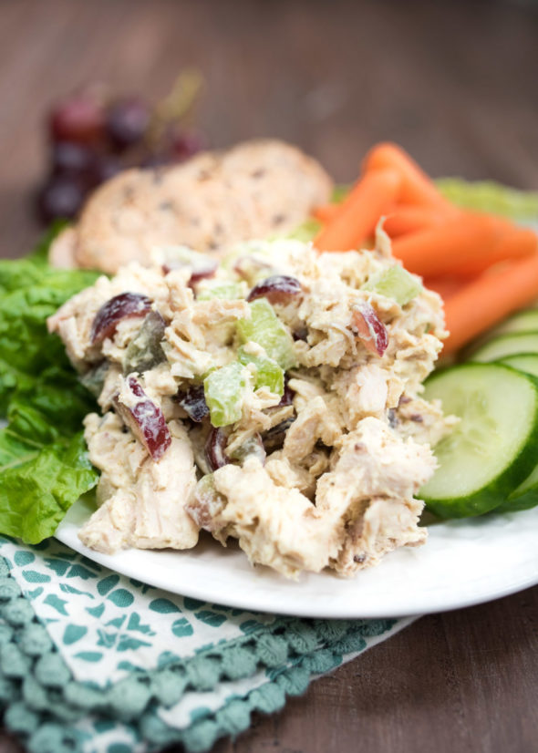 Curry Chicken Salad - Eating Bird Food