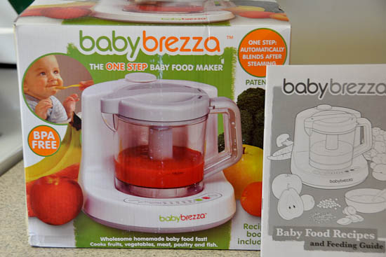 baby brezza one step baby food maker