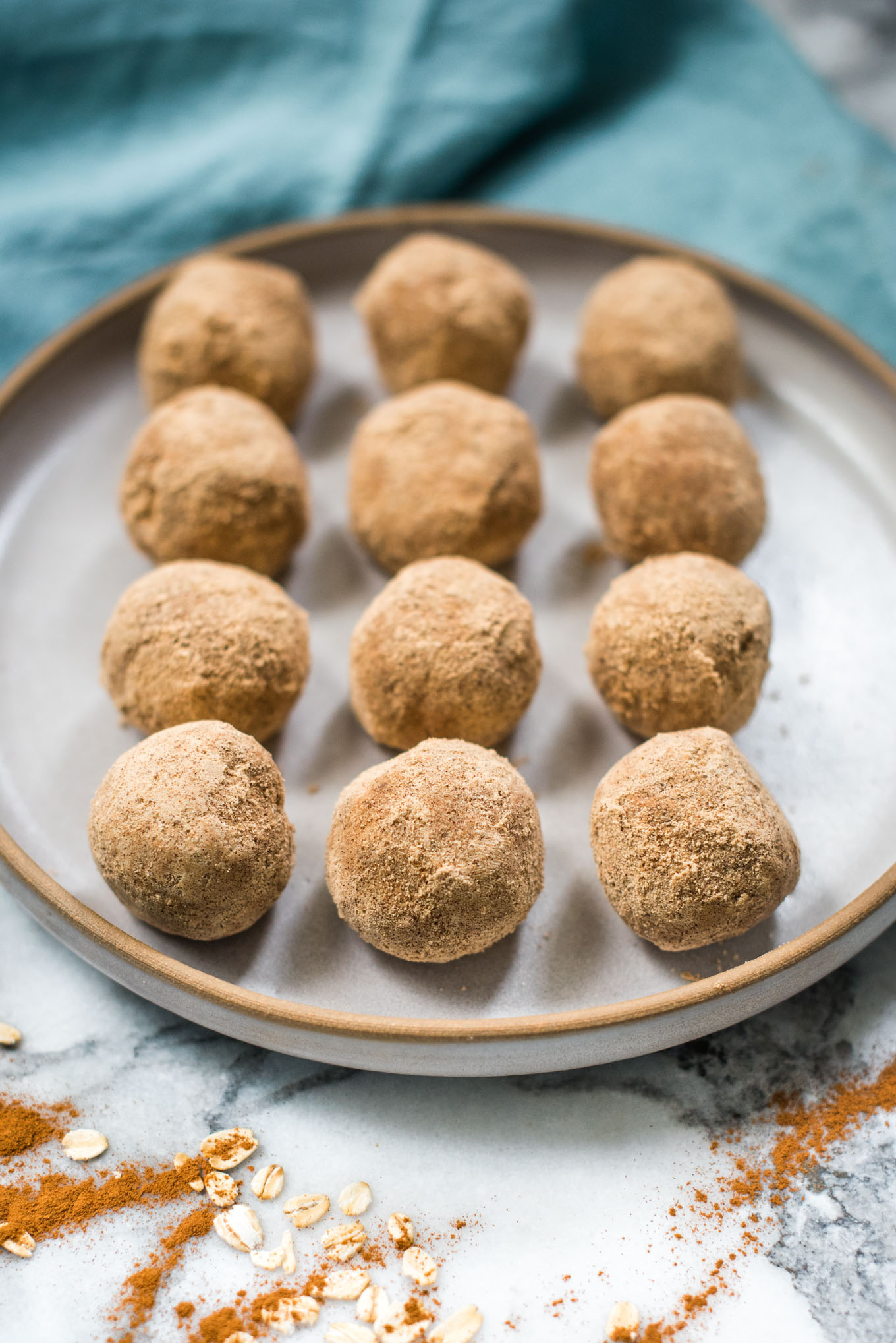 Peanut Butter Oat Balls + KitchenAid Mixer Giveaway! - Yummy Healthy Easy