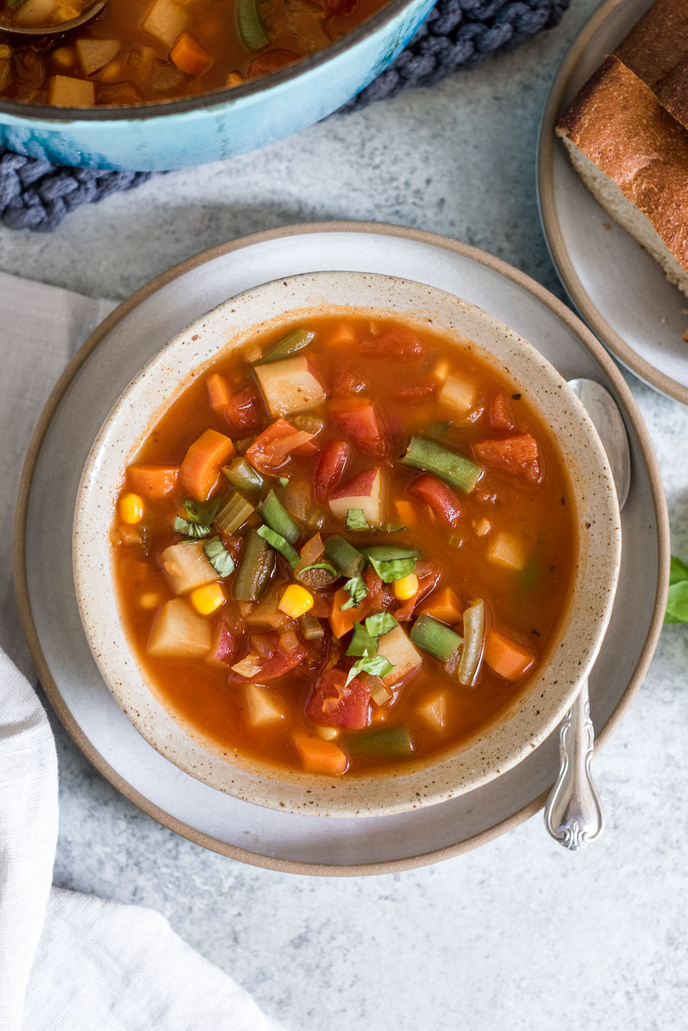 Easy Vegetable Soup - Nutritious Eats