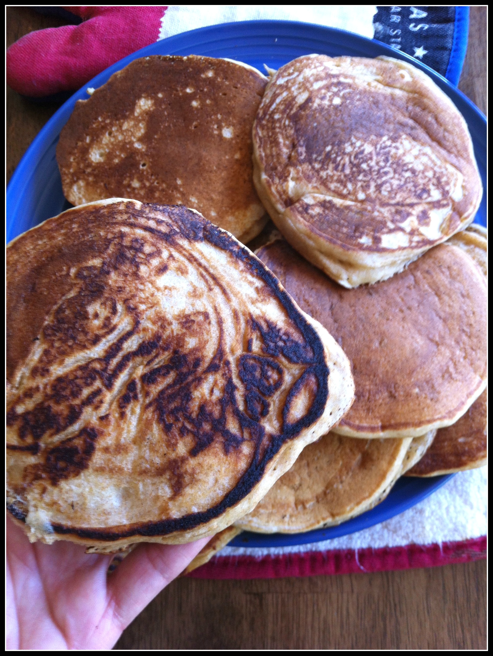 Whole Wheat Buttermilk Pancakes | Nutritious Eats