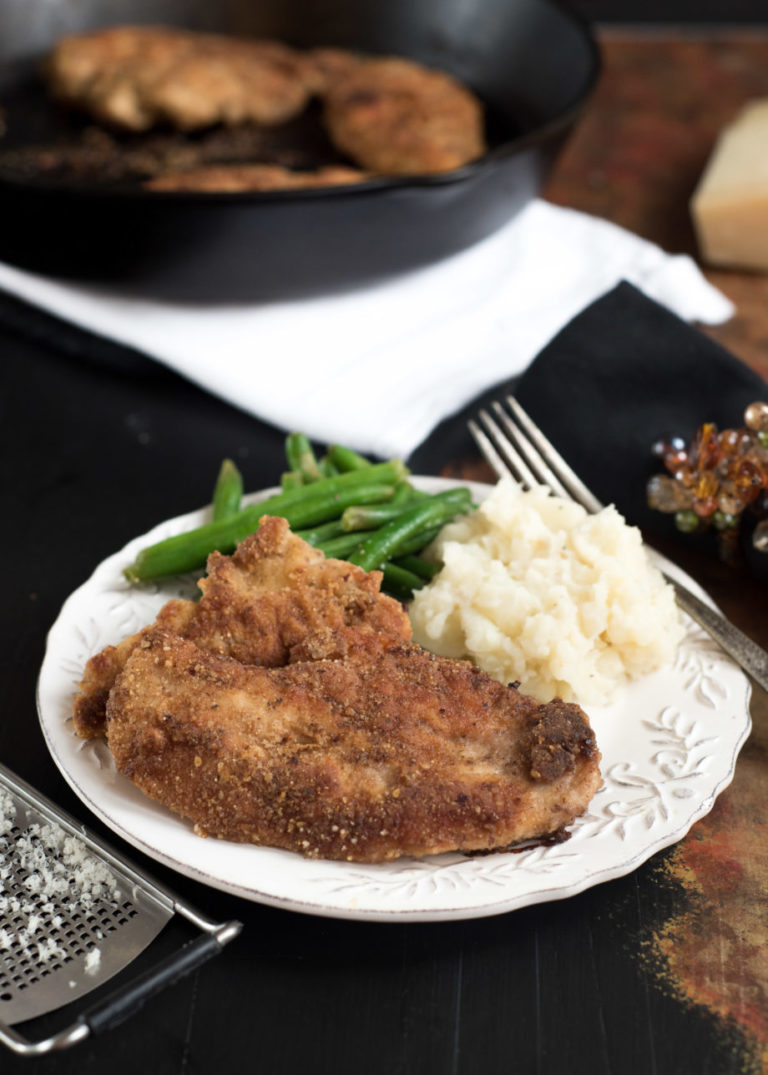 Parmesan and Pecan Crusted Oven Fried Chicken Nutritious Eats