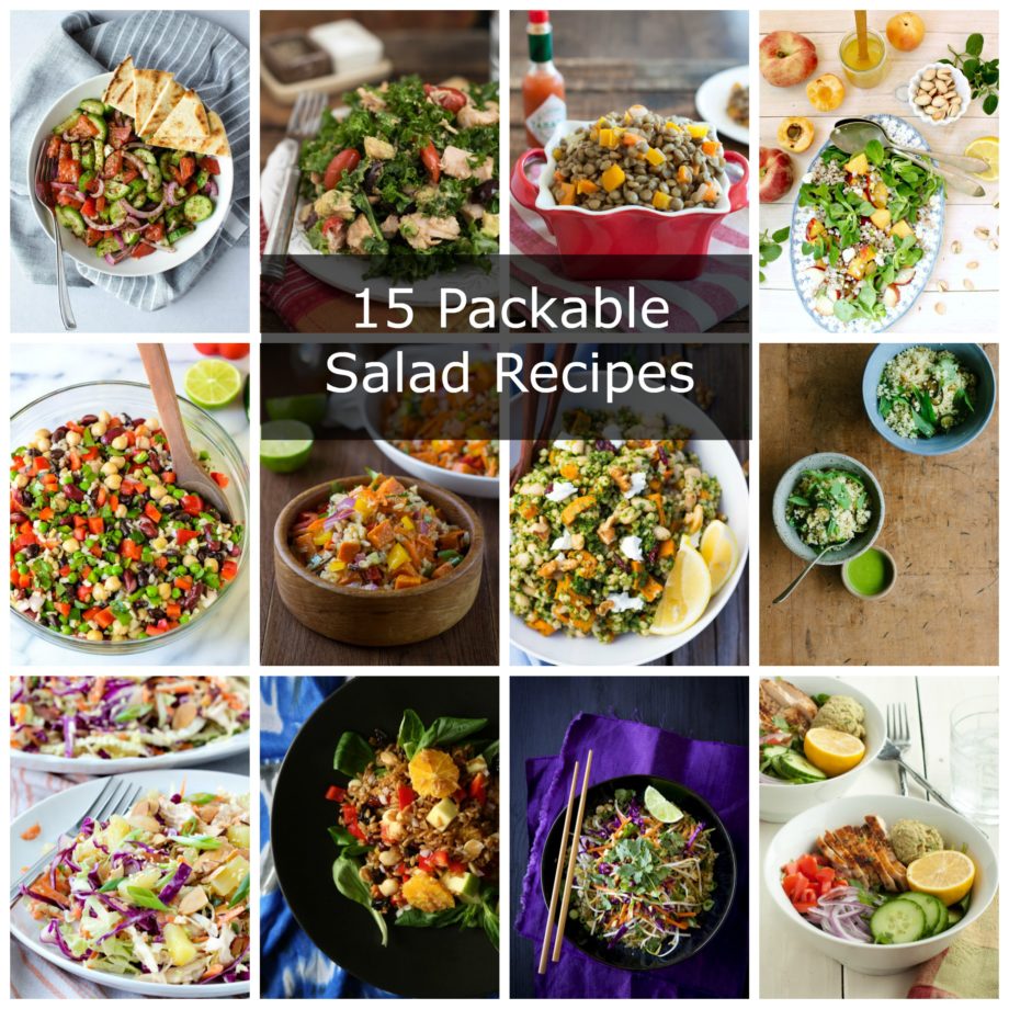 21 Make-Ahead Salad Recipes You Can Pack for Lunch