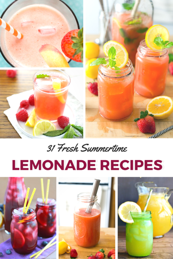 31 Fresh Summertime Lemonade Recipes - Nutritious Eats