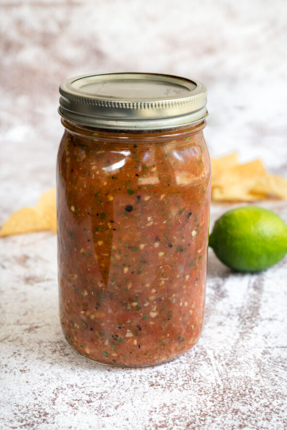 Roasted Tomato Salsa - Nutritious Eats